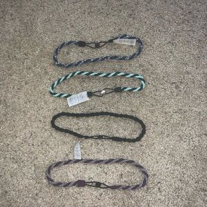 ~never worn~ lululemon headbands (set of 4)